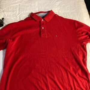 Men’s 2XL Red Tommy Hillfiger button up